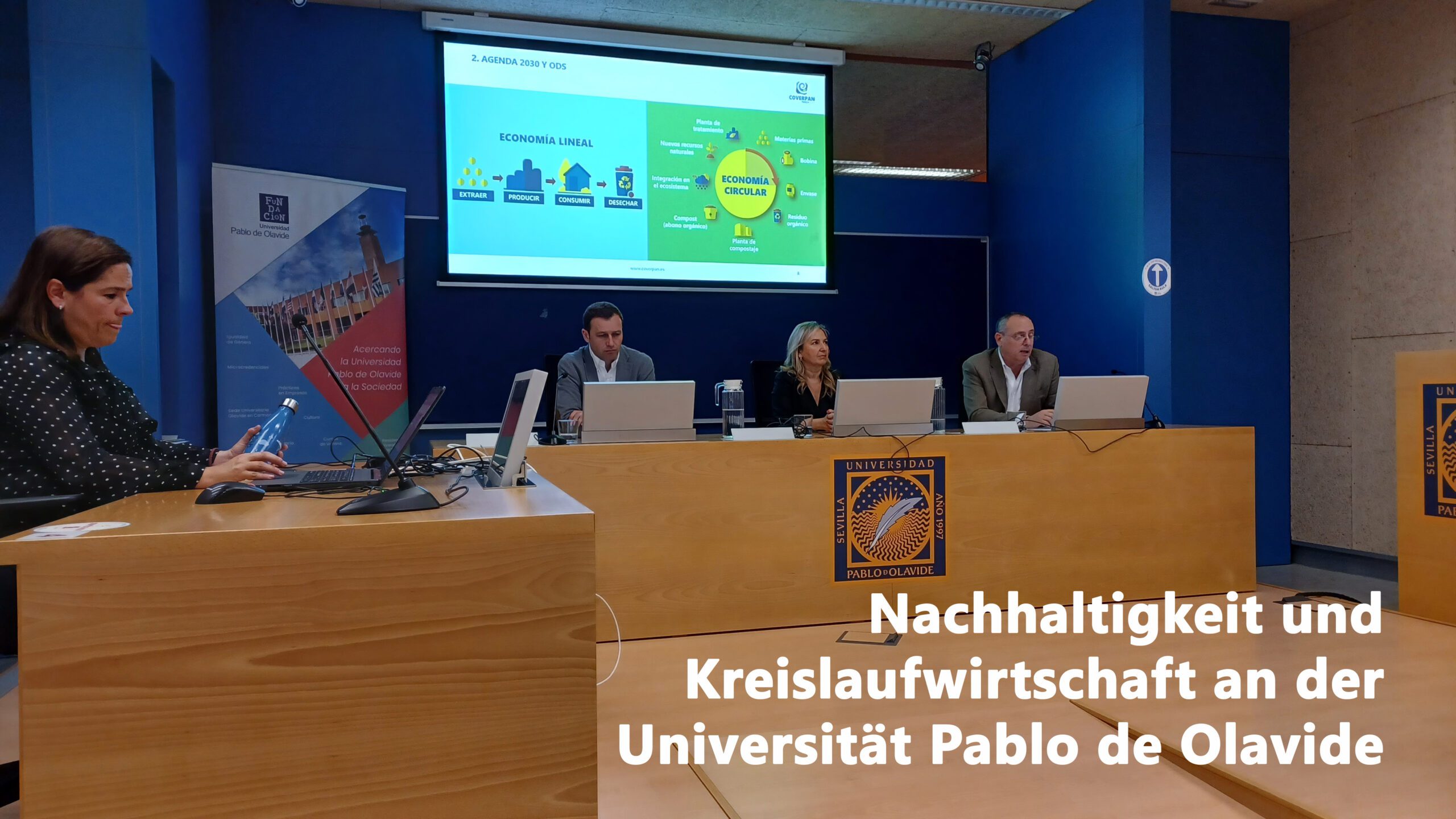 Mehr über den Artikel erfahren Konferenz über Nachhaltigkeit und Kreislaufwirtschaft an der Universität Pablo de Olavide